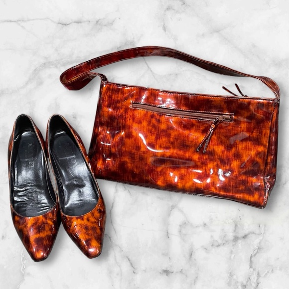 amalfi by rangoni heels and matching purse - Picture 2 of 3